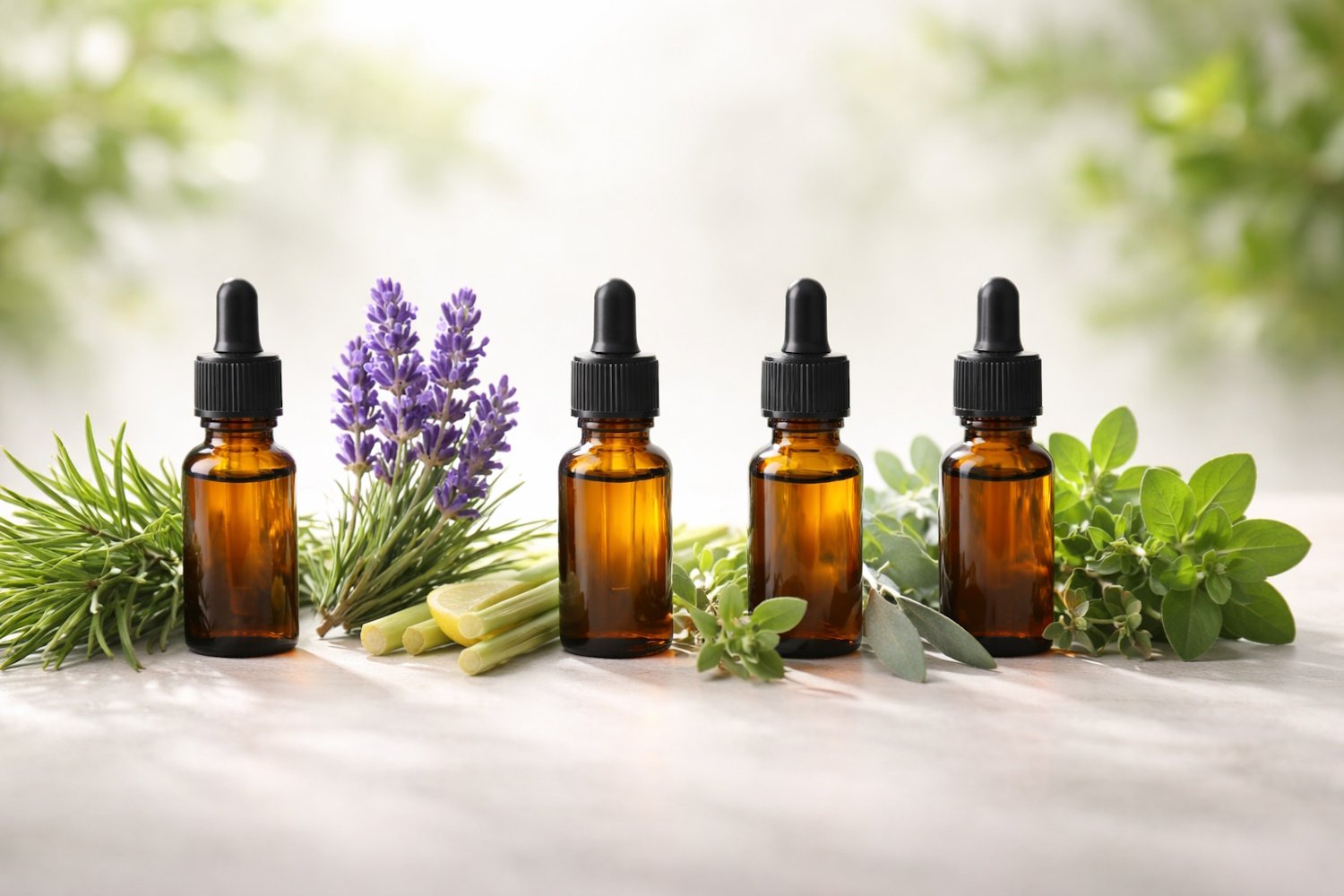 Geriausi eteriniai aliejai nuo grybelio: natūralūs kvapai