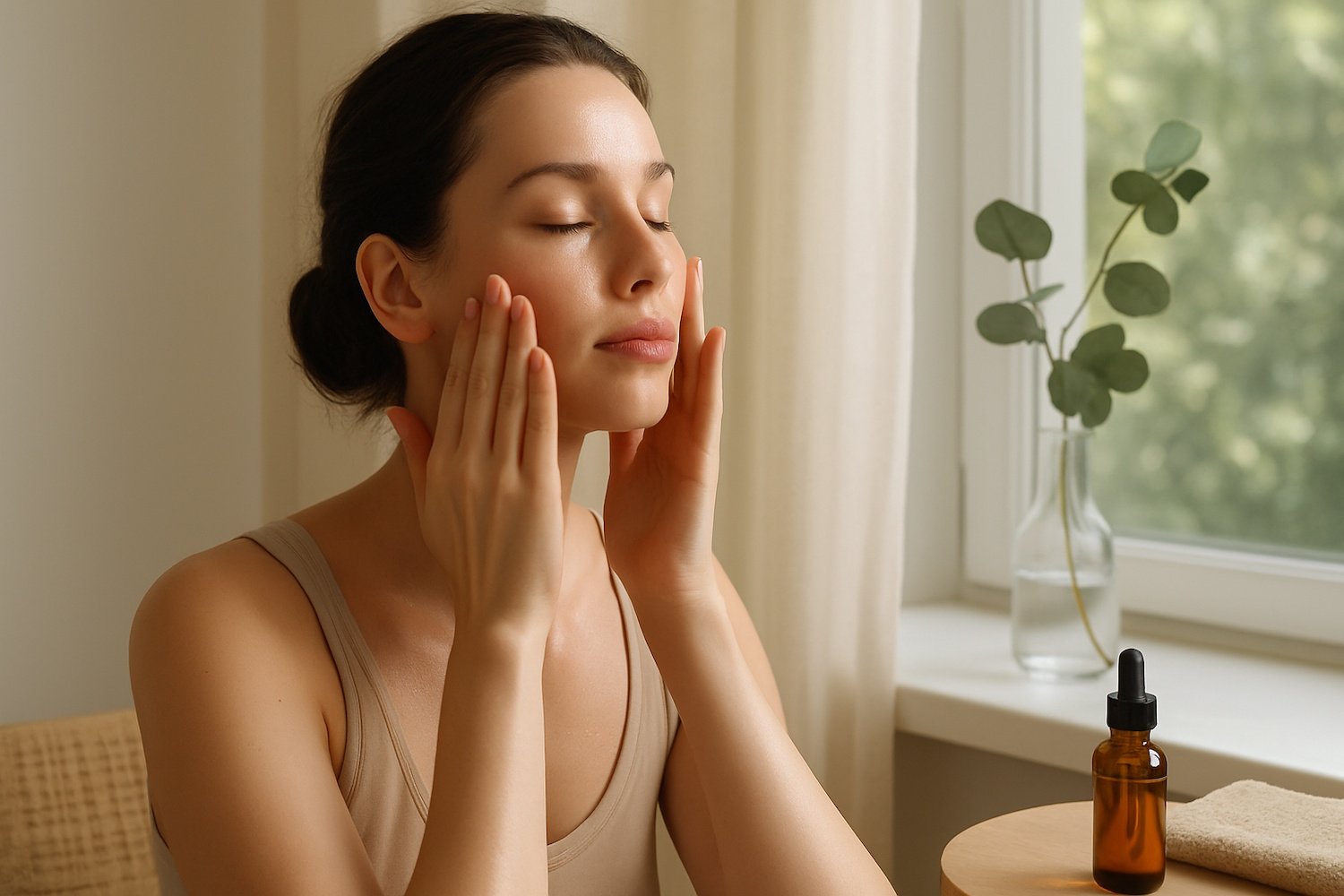 Veido masažas namuose: paprasti žingsniai sveikesnei odai